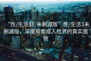 “性/生活3》未刪減版”性/生活3未刪減版，深度探索成人世界的真實(shí)面貌