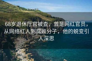 68歲退休廳官被查，曾是網(wǎng)紅官員，從網(wǎng)絡(luò)紅人到腐敗分子，他的蛻變引人深思