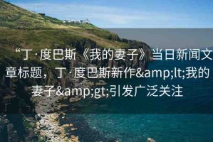 “丁·度巴斯《我的妻子》當(dāng)日新聞文章標(biāo)題，丁·度巴斯新作&lt;我的妻子&gt;引發(fā)廣泛關(guān)注