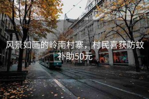 風(fēng)景如畫的嶺南村寨，村民喜獲防蚊補(bǔ)助50元