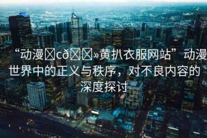 “動(dòng)漫?c??黃扒衣服網(wǎng)站”動(dòng)漫世界中的正義與秩序，對(duì)不良內(nèi)容的深度探討