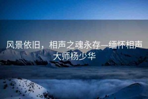 風(fēng)景依舊，相聲之魂永存—緬懷相聲大師楊少華