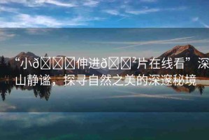 “小??伸進(jìn)??片在線看”深山靜謐，探尋自然之美的深邃秘境