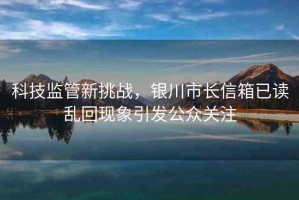科技監(jiān)管新挑戰(zhàn)，銀川市長(zhǎng)信箱已讀亂回現(xiàn)象引發(fā)公眾關(guān)注