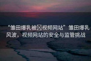 “雛田爆乳被?視頻網站”雛田爆乳風波，視頻網站的安全與監(jiān)管挑戰(zhàn)