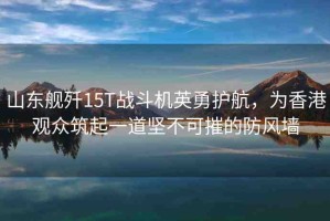山東艦殲15T戰(zhàn)斗機(jī)英勇護(hù)航，為香港觀眾筑起一道堅(jiān)不可摧的防風(fēng)墻