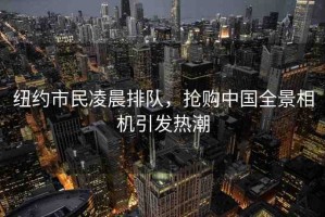 紐約市民凌晨排隊，搶購中國全景相機引發(fā)熱潮