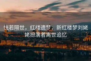 恍若隔世，紅樓遺夢，新紅樓夢劉姥姥扮演者離世追憶