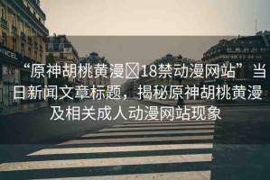 “原神胡桃黃漫?18禁動漫網(wǎng)站”當日新聞文章標題，揭秘原神胡桃黃漫及相關(guān)成人動漫網(wǎng)站現(xiàn)象