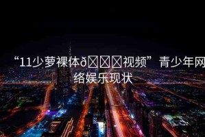 “11少蘿裸體??視頻”青少年網(wǎng)絡娛樂現(xiàn)狀