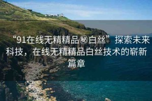 “91在線無精精品秘白絲”探索未來科技，在線無精精品白絲技術的嶄新篇章