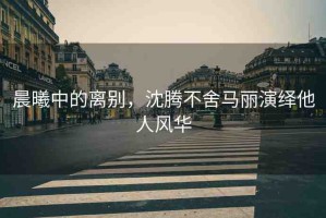 晨曦中的離別，沈騰不舍馬麗演繹他人風(fēng)華