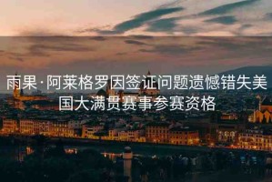 雨果·阿萊格羅因簽證問題遺憾錯(cuò)失美國大滿貫賽事參賽資格