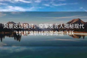 風景這邊獨好，空軍發(fā)言人揭秘現(xiàn)代飛機精準航線的革命性飛躍