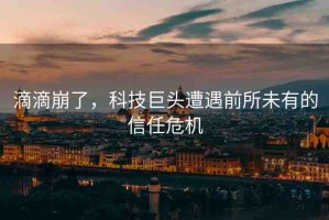 滴滴崩了，科技巨頭遭遇前所未有的信任危機(jī)