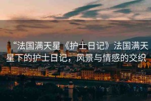 “法國滿天星《護士日記》法國滿天星下的護士日記，風景與情感的交織