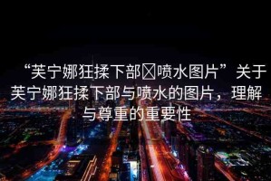 “芙寧娜狂揉下部?噴水圖片”關(guān)于芙寧娜狂揉下部與噴水的圖片，理解與尊重的重要性