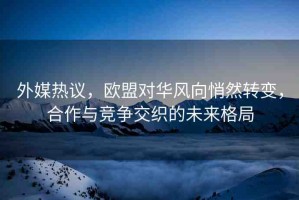外媒熱議，歐盟對華風(fēng)向悄然轉(zhuǎn)變，合作與競爭交織的未來格局