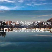 “玉足上有白色的粘液”科技揭秘，玉足上白色粘液的新發(fā)現(xiàn)與應(yīng)用前景