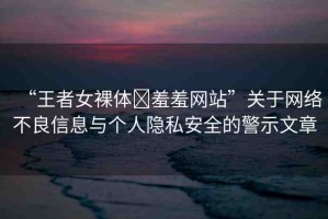 “王者女裸體?羞羞網(wǎng)站”關(guān)于網(wǎng)絡(luò)不良信息與個(gè)人隱私安全的警示文章