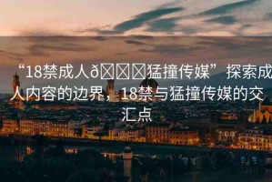 “18禁成人??猛撞傳媒”探索成人內(nèi)容的邊界，18禁與猛撞傳媒的交匯點(diǎn)