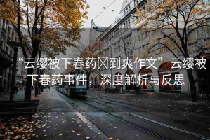 “云纓被下春藥?到爽作文”云纓被下春藥事件，深度解析與反思