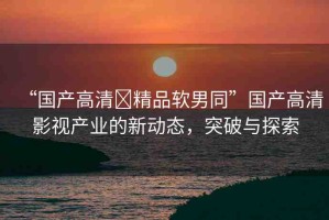 “國產高清?精品軟男同”國產高清影視產業(yè)的新動態(tài)，突破與探索