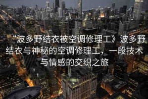 “波多野結(jié)衣被空調(diào)修理工》波多野結(jié)衣與神秘的空調(diào)修理工，一段技術(shù)與情感的交織之旅