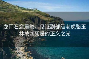 龍門石窟晨曦，見證副部級(jí)老虎駱玉林被判死緩的正義之光