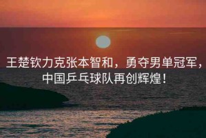 王楚欽力克張本智和，勇奪男單冠軍，中國(guó)乒乓球隊(duì)再創(chuàng)輝煌！