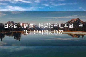 日本街頭偶遇！楊采鈺孕肚明顯，孕味十足引網(wǎng)友熱議
