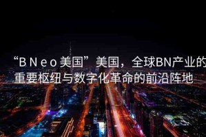 “B N e o 美國”美國，全球BN產業(yè)的重要樞紐與數(shù)字化革命的前沿陣地