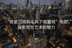 “做爰?視頻毛片下載蜜桃”電影，探索視覺(jué)藝術(shù)的魅力