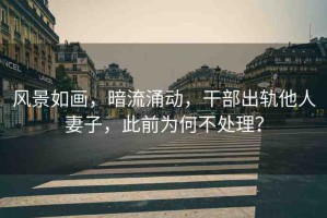 風(fēng)景如畫，暗流涌動(dòng)，干部出軌他人妻子，此前為何不處理？