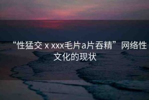 “性猛交ⅹxxx毛片a片吞精”網(wǎng)絡(luò)性文化的現(xiàn)狀