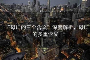 “母に的三個(gè)含義”深度解析，母に的多重含義