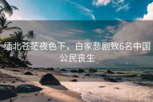 緬北蒼茫夜色下，白家悲劇致6名中國公民喪生