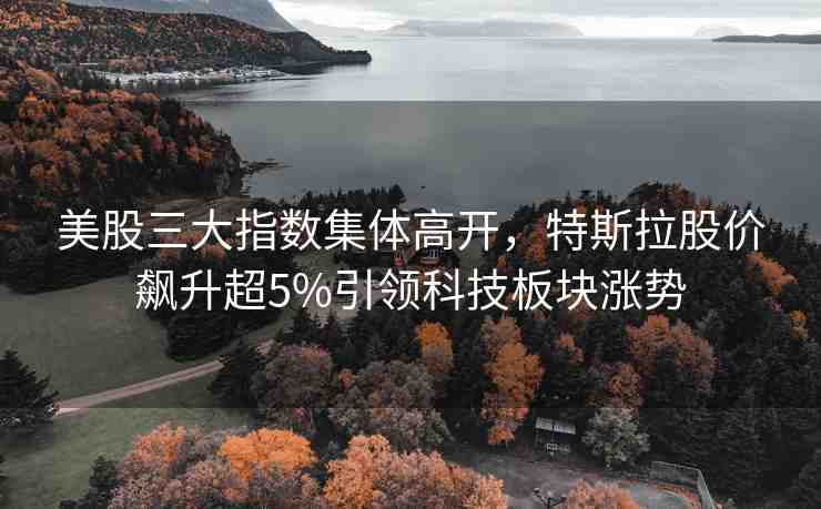 美股三大指數(shù)集體高開(kāi)，特斯拉股價(jià)飆升超5%引領(lǐng)科技板塊漲勢(shì)