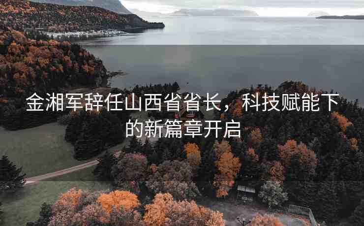 金湘軍辭任山西省省長，科技賦能下的新篇章開啟