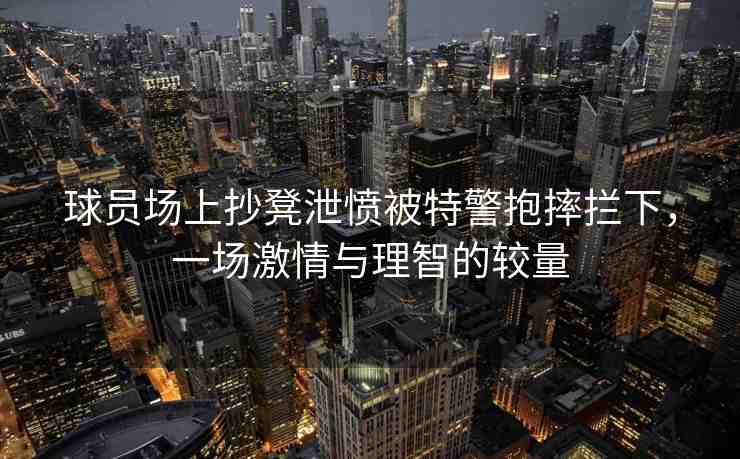 球員場上抄凳泄憤被特警抱摔攔下，一場激情與理智的較量