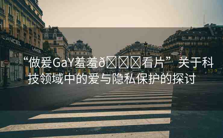 “做爰GaY羞羞??看片”關(guān)于科技領(lǐng)域中的愛與隱私保護的探討