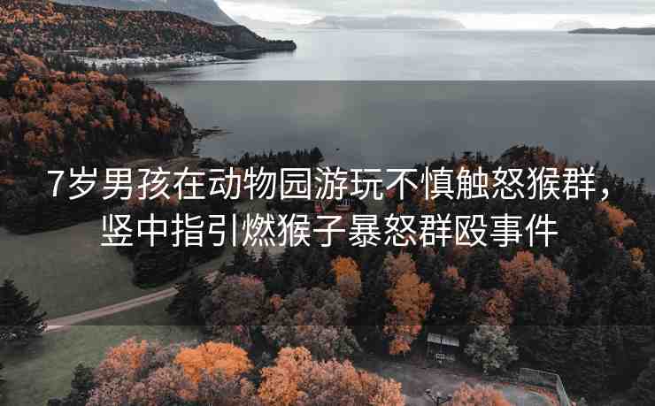 7歲男孩在動(dòng)物園游玩不慎觸怒猴群，豎中指引燃猴子暴怒群毆事件