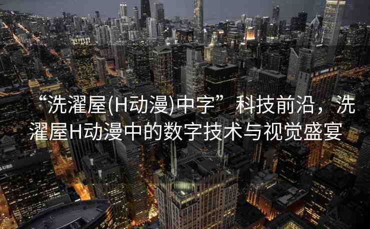 “洗濯屋(H動漫)中字”科技前沿，洗濯屋H動漫中的數字技術與視覺盛宴