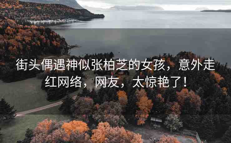 街頭偶遇神似張柏芝的女孩，意外走紅網(wǎng)絡(luò)，網(wǎng)友，太驚艷了！