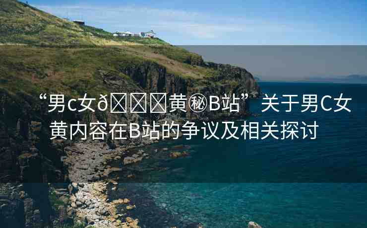 “男c女??黃秘B站”關(guān)于男C女黃內(nèi)容在B站的爭議及相關(guān)探討