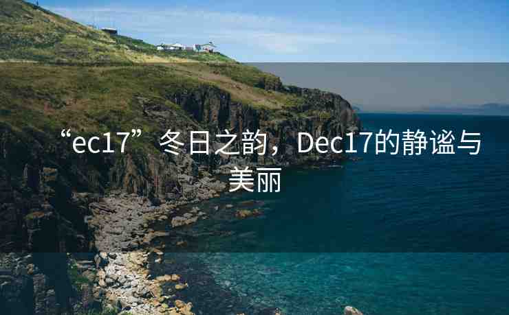 “ec17”冬日之韻，Dec17的靜謐與美麗
