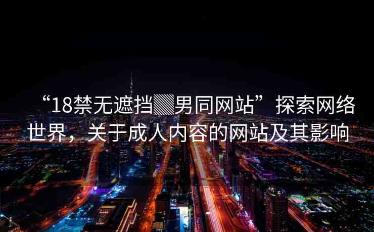 “18禁無遮擋▓男同網(wǎng)站”探索網(wǎng)絡(luò)世界，關(guān)于成人內(nèi)容的網(wǎng)站及其影響